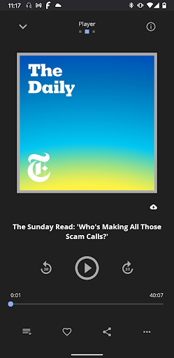 Procast - The Podcast App Screen 2