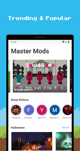 Android application Master Mods For Minecraft - PE screenshort