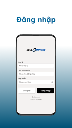 Android application SellConnect screenshort