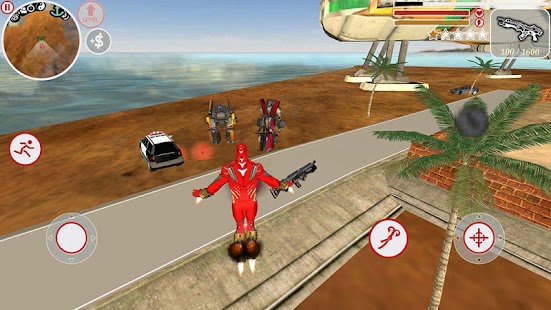 Super Iron Rope Hero - Fighting Gangstar Crime Screenshot