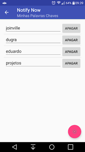 NotifyNOW Screen 2