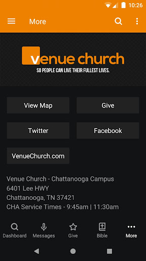Venue Church Screen 3