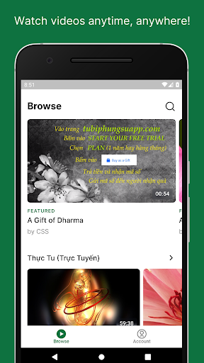 Android application TU BI PHUNG SU CSS screenshort