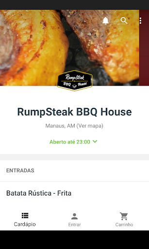 Android application RumpSteak screenshort