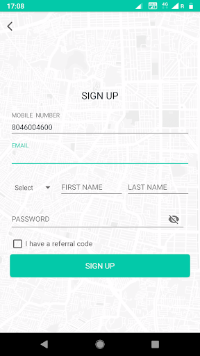 RideAlly - Guaranteed Cabs Screen 2