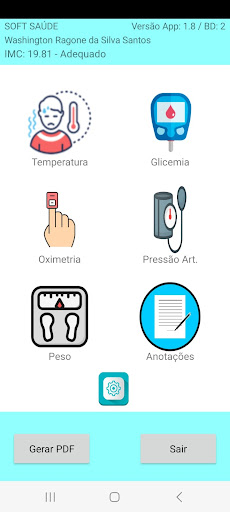 Android application Soft Saúde screenshort