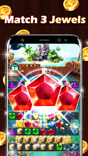 Android application Jewels Fantasy Quest Temple screenshort