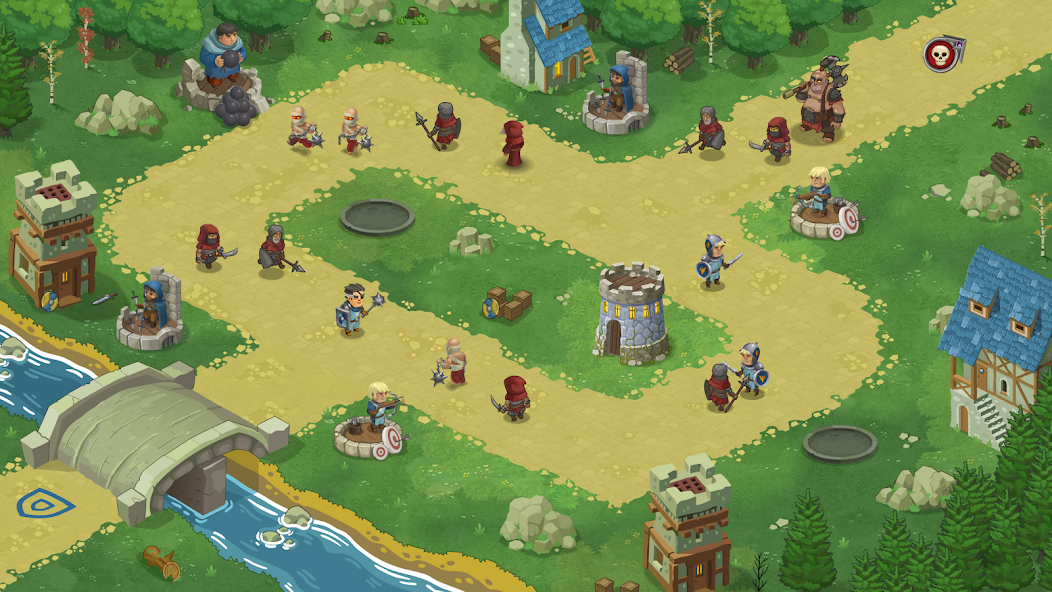 Tower Defense: New Realm TD 1.2.62 APK + Mod (Weak enemy / Invincible) for Android