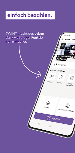 Android application Valiant TWINT screenshort