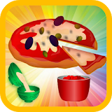 mini pizza cooking girls icon