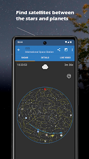 ISS Detector Satellite Tracker Screenshot