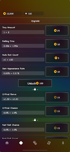 n-Rolls - Idle Game Screenshot 2 - AppWisp.com