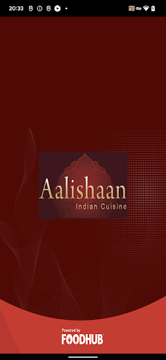 Android application Aalishaan Indian Cuisine screenshort