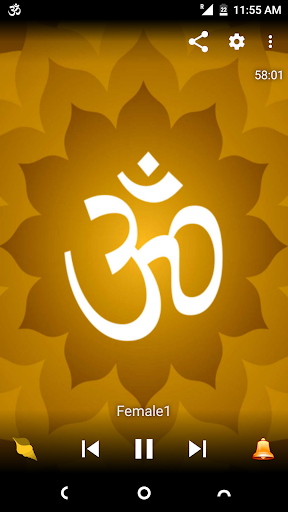 Android application Om Chants Meditation HD screenshort