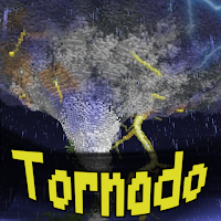 Tornado Mod for MCPE. Minecraft PE Tornado Addon!!