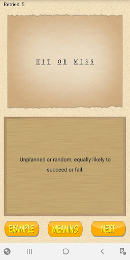 English Guess The Phrase