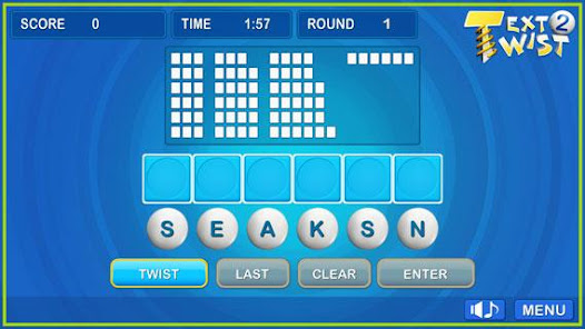 Text Twist 2-Puzzle Word Game screenshots 2