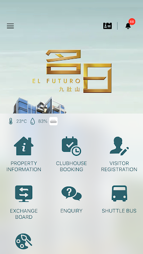 Android application El Futuro screenshort
