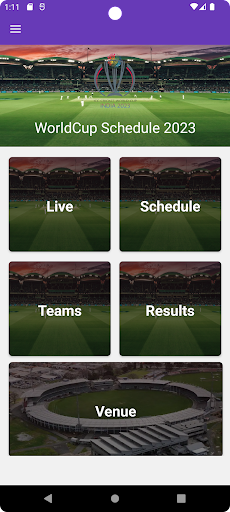 One Day WorldCup 2023 Schedule