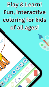 Coloring book: Play & Learn