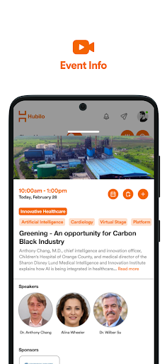 Android application Smart City Expo Miami screenshort