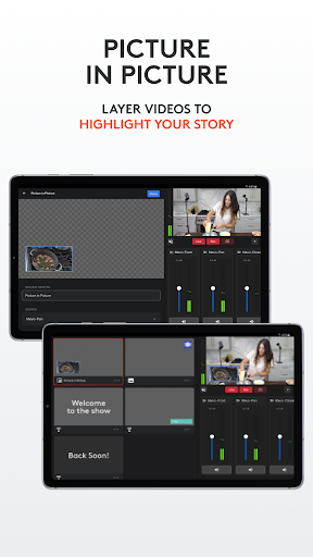 Screenshot of Logitech Mevo Multicam