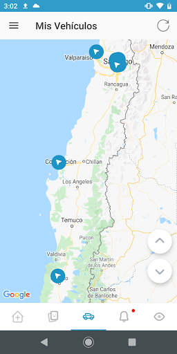 Android application TEI GPS screenshort