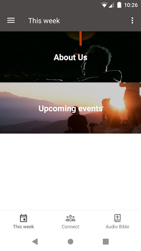 Android application New Hope MBC Nashville screenshort