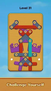 Nuts & Woods: Screw Puzzle