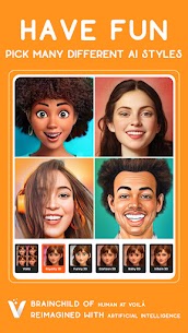 Voila AI Artist Cartoon Photo v1.1.1 (119) MOD APK (Full Unlocked) Free For Android 3