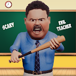 Cover Image of Herunterladen Scary Evil Teacher Simulator  APK