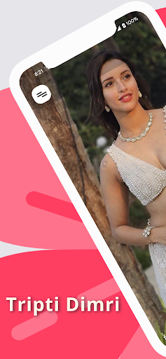 Android application Tripti Dimri HD Wallpapers screenshort