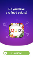 screenshot of Food Quiz