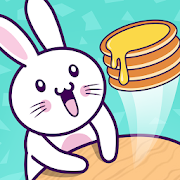 Bunny vs Kitty Pancake: Kawaii Game