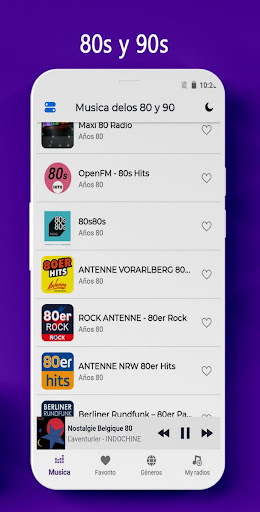 Musica de los 80 y 90