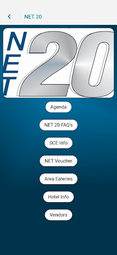 Cutco Events Screen 2