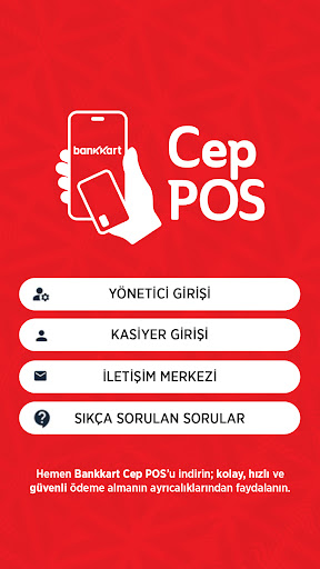 Android application Bankkart Cep POS screenshort