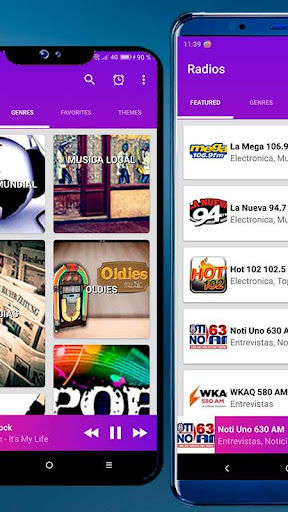 Live radio Australia fm Screen 2