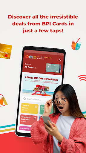 Android application Oh My Deals! by BPI Cards screenshort