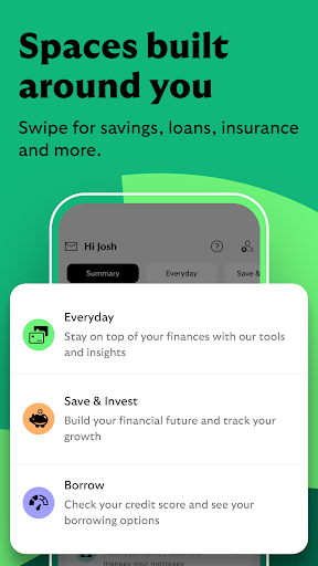Screenshot of Lloyds Mobile Banking