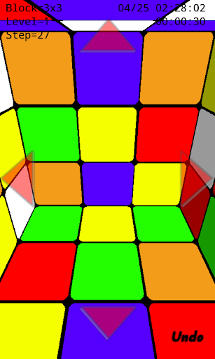 Android application World's first!? InnerCube3D screenshort