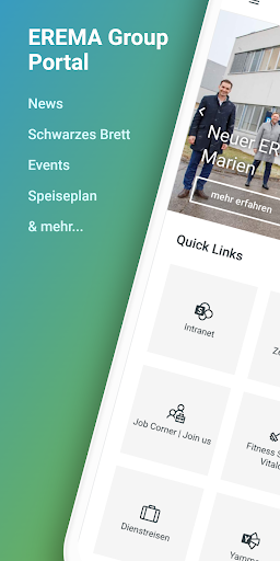 EREMA Group Portal Screen 3