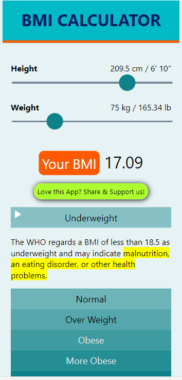 BMI Calculatorのおすすめ画像3