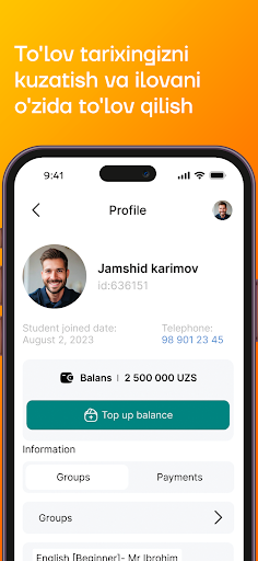 We Group Student Screen 2