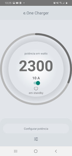 Android application eOneCharger screenshort