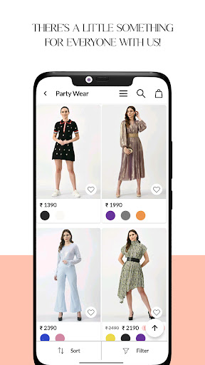 BarsofBeauty - Women Shopping Screen 2