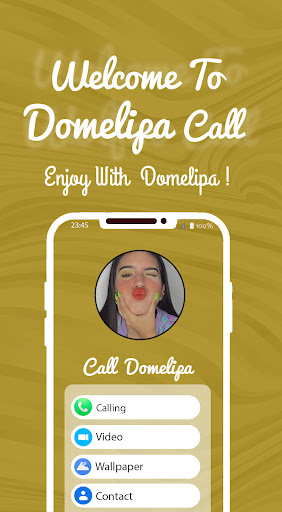 Incoming Call From Domelipa  - Fake Video Call