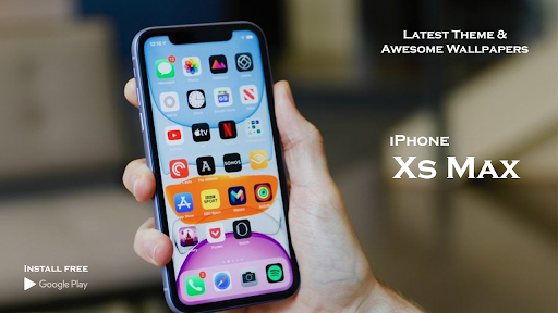 iPhone XS MAX iOS launcher Screen 3