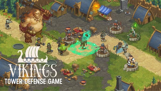 تحميل لعبة Vikings: The Saga مهكرة جواهر لا نهاية 3