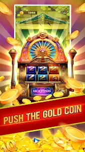Lucky pusher coin arcade